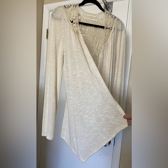 Motherhood Maternity Open Cardigan Sweater Size Medium - Picture 4 of 6